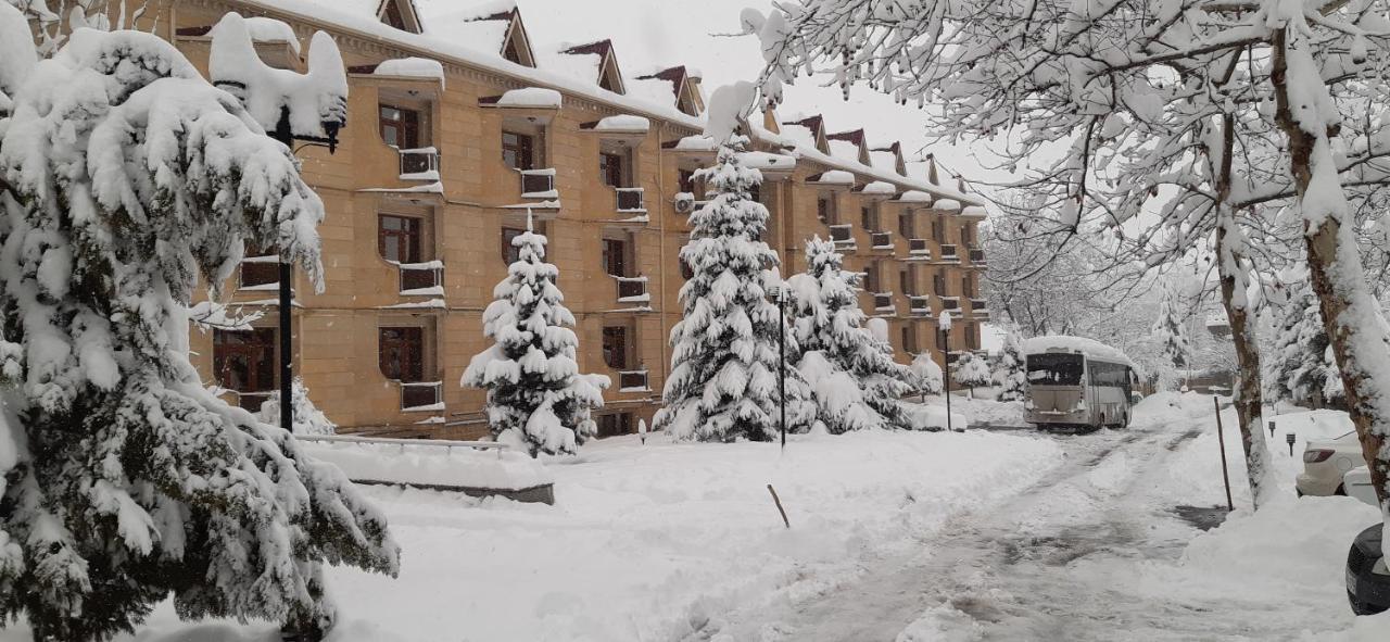 Gabala Yeddi Gozel Hotel ภายนอก รูปภาพ
